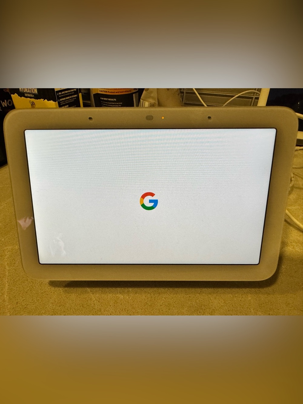 Google Nest Hub 7" Smart Display with Google Assistant – Chalk